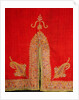 Costume textile with paisley design detail by Unknown