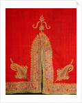 Costume textile with paisley design detail by Unknown