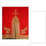 Costume textile with paisley design detail by Unknown