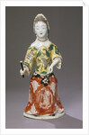 Figure of a woman in European Court dress by Unknown