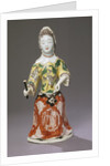 Figure of a woman in European Court dress by Unknown