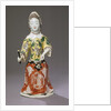 Figure of a woman in European Court dress by Unknown