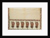 Bed hanging, detail by Anonymous