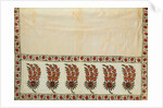 Bed hanging, detail by Anonymous