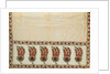 Bed hanging, detail by Anonymous