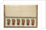 Bed hanging, detail by Anonymous