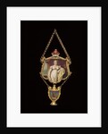 Pendant with a miniature portrait of Princess Charlotte by Charlotte Jones