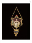 Pendant with a miniature portrait of Princess Charlotte by Charlotte Jones