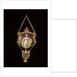Pendant with a miniature portrait of Princess Charlotte by Charlotte Jones