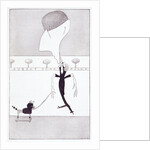 Caricature of Aubrey Beardsley by Max Beerbohm