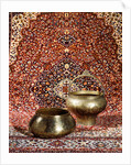 Bowl and bath pail. Western Iran, late 16th century by Unknown