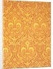 Wallpaper for the Houses of Parliament by A. W. N. Pugin