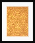 Wallpaper for the Houses of Parliament by A. W. N. Pugin