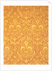 Wallpaper for the Houses of Parliament by A. W. N. Pugin