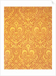 Wallpaper for the Houses of Parliament by A. W. N. Pugin