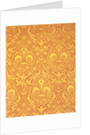 Wallpaper for the Houses of Parliament by A. W. N. Pugin