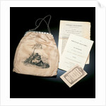 Slave purse and anti-slavery pamphlets by Samuel Lines