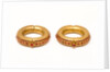 Pair of bangles set with rubies by Unknown