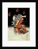 Nakamura Shikan II as Tadanobu by Shunbaisai Hokuei
