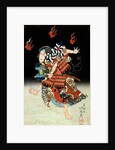 Nakamura Shikan II as Tadanobu by Shunbaisai Hokuei