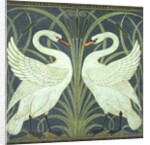 Swan, Rush and Iris by Walter Crane