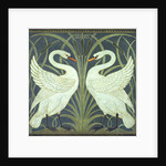 Swan, Rush and Iris by Walter Crane