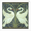 Swan, Rush and Iris by Walter Crane