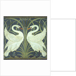 Swan, Rush and Iris by Walter Crane