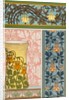 Columbines in ornament by Eugene Grasset
