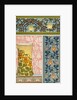 Columbines in ornament by Eugene Grasset