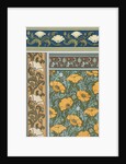 Poppies wallpaper by Eugene Grasset