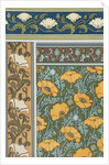 Poppies wallpaper by Eugene Grasset