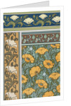 Poppies wallpaper by Eugene Grasset