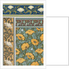 Poppies wallpaper by Eugene Grasset