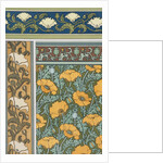 Poppies wallpaper by Eugene Grasset