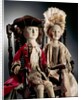 Lord and Lady Clapham Dolls. England, 17th-18th century by Unknown