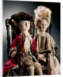 Lord and Lady Clapham Dolls. England, 17th-18th century by Unknown