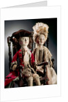 Lord and Lady Clapham Dolls. England, 17th-18th century by Unknown