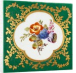 Plaque. Sèvres, France, 1763 by Sèvres