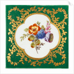 Plaque. Sèvres, France, 1763 by Sèvres