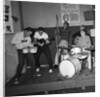 Cliff Richard and the Shadows during the filming of Expresso Bongo by Harry Hammond