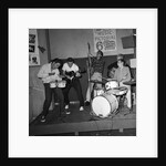 Cliff Richard and the Shadows during the filming of Expresso Bongo by Harry Hammond