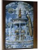 Fountain with Peacock, The Poynter Room at the V&A Museum by Edward Poynter