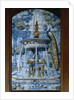 Fountain with Peacock, The Poynter Room at the V&A Museum by Edward Poynter