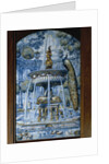Fountain with Peacock, The Poynter Room at the V&A Museum by Edward Poynter