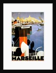 Marseille Porte de l'Afrique du Nord by Roger Broders