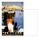 Marseille Porte de l'Afrique du Nord by Roger Broders