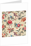 Floral pattern. England, mid-19th century by Unknown