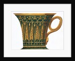 Design for a cup, from the Dagoty porcelain manufacture. Paris, France, 1800 by Unknown