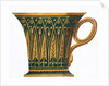 Design for a cup, from the Dagoty porcelain manufacture. Paris, France, 1800 by Unknown